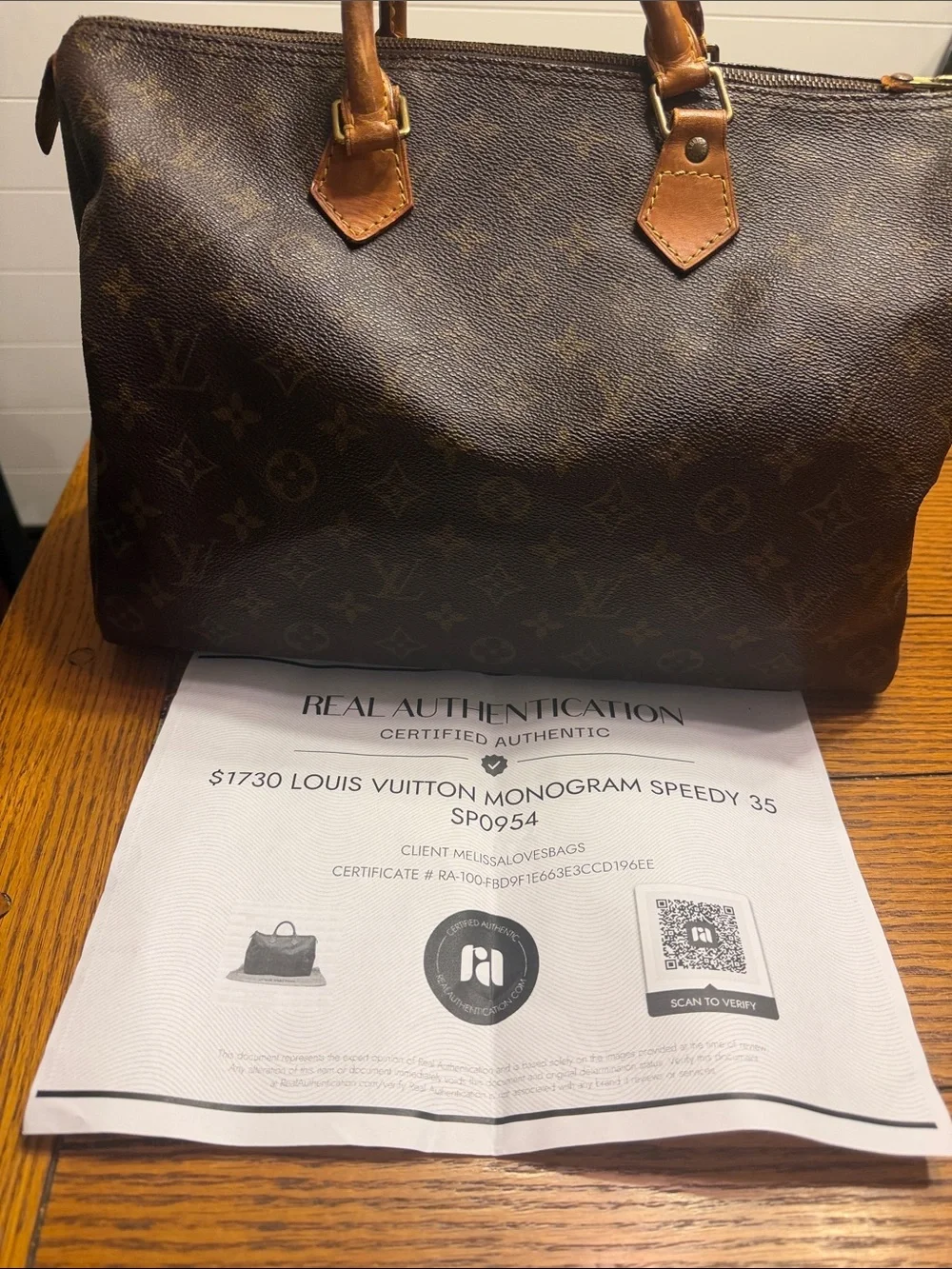 Louis Vuitton timeless monogram